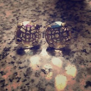 Big KS irradescent studs